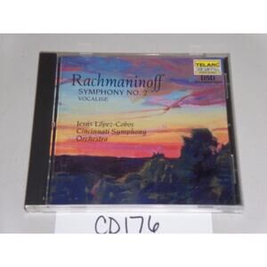 Rachmaninoff Symphony No 2 Vocalise Cincinnati Symphony Orchestra CD -1017CD176